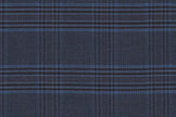 JT-2195029/G1-22994 Medium Blue With Charcoal & Maroon Check Pants Fabric