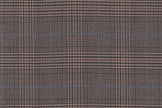 JT-2195031/G1-22996 Tan Brown With Peach & Light Blue Check Pants Fabric