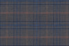 JT-2195033/G1-22998 Grey With Copper & Navy Check Suit Fabric