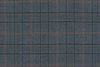 JT-2195035/G1-23000 Teal With Green & Copper Check Suit Fabric