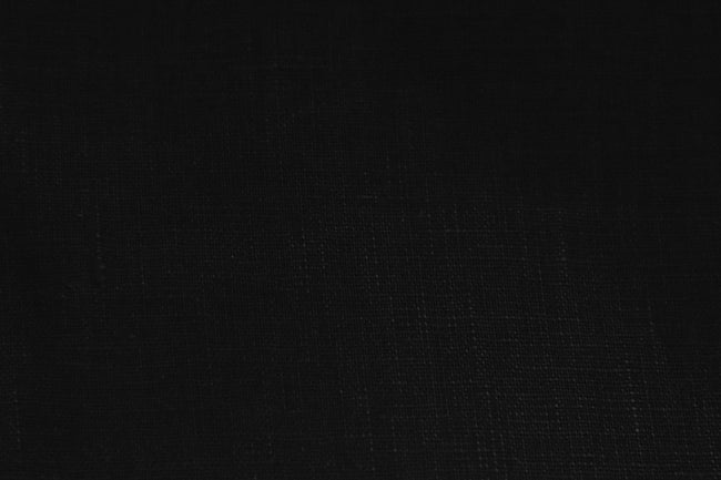 LN/29/M2-21455 Black Linen Plain Suit Fabric