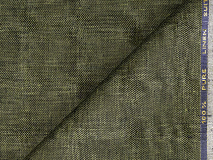 LTL 30/T3-23194 Blue Herringbone Linen Suit Fabric