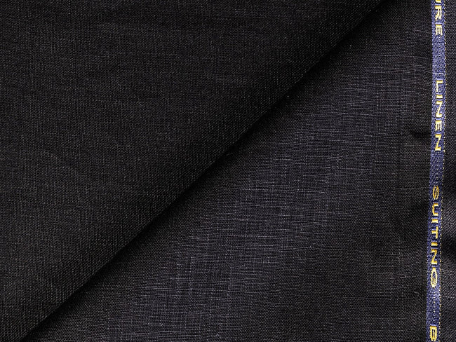 LTL 39/T3-23148 Navy With Brown Prince Of Wales Check Suit Fabric