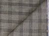 LTL 33/T3-23140 Beige Check Linen Suit Fabric