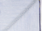 LTL 42/T3-23151 Silver With White  Check Linen Suit Fabric