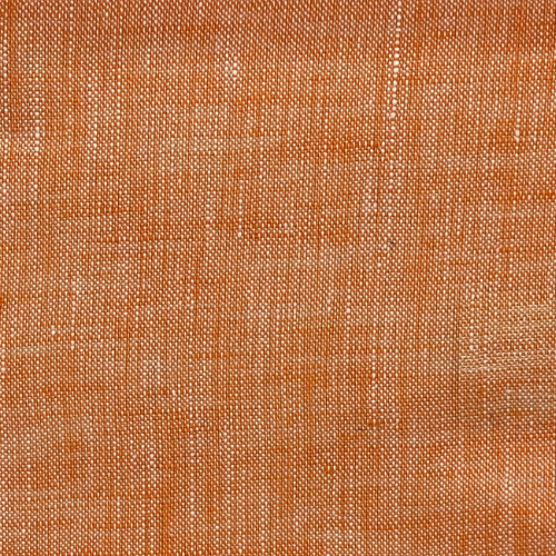 LINEN-35/N5-34847 Orange Linen Shirting Fabric