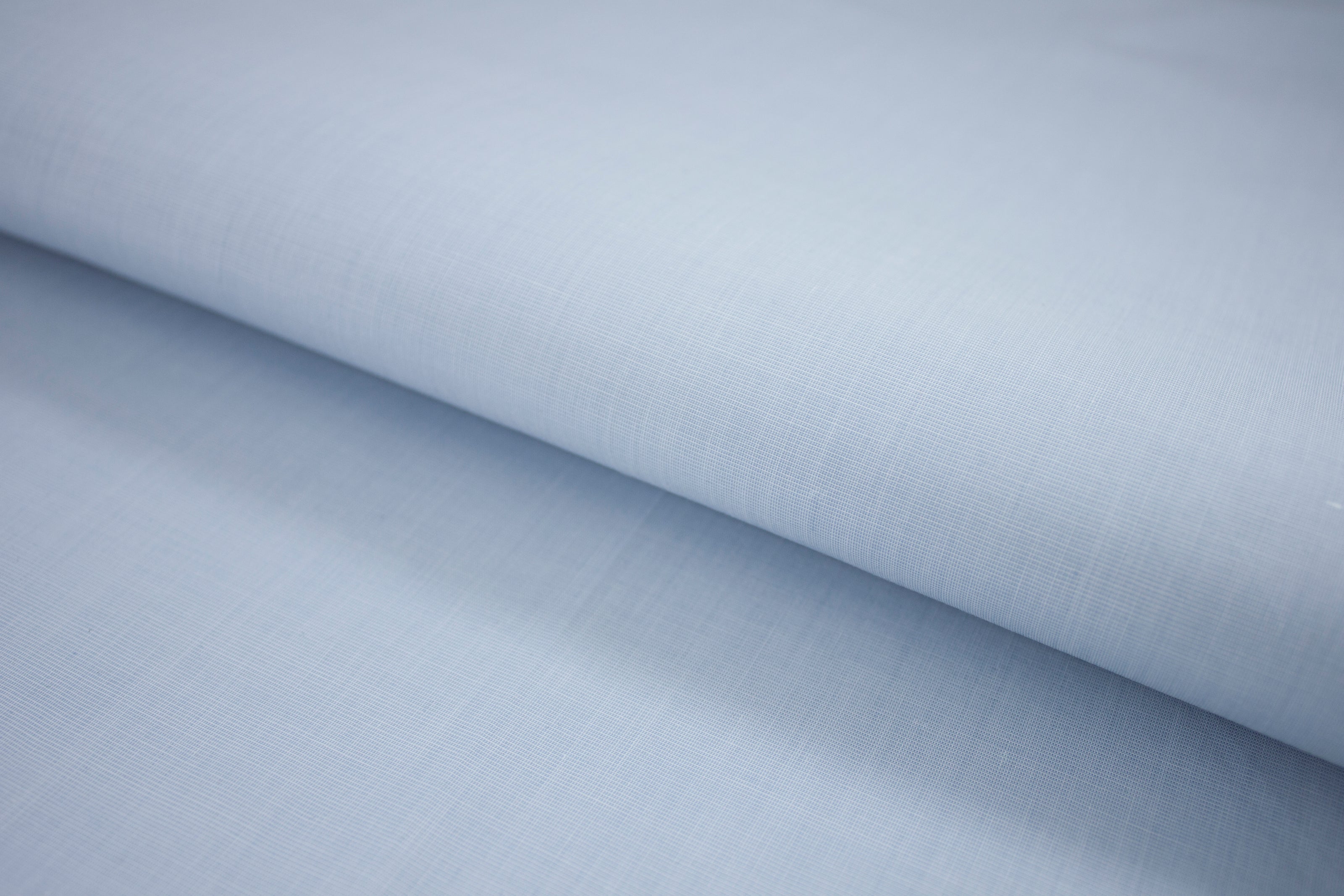 P-679/5859 Fine Cotton Textured Ice Blue Shirting Fabric