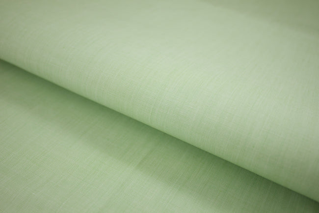 P-684/5862 Fine Cotton Textured Mint Green Shirting Fabric