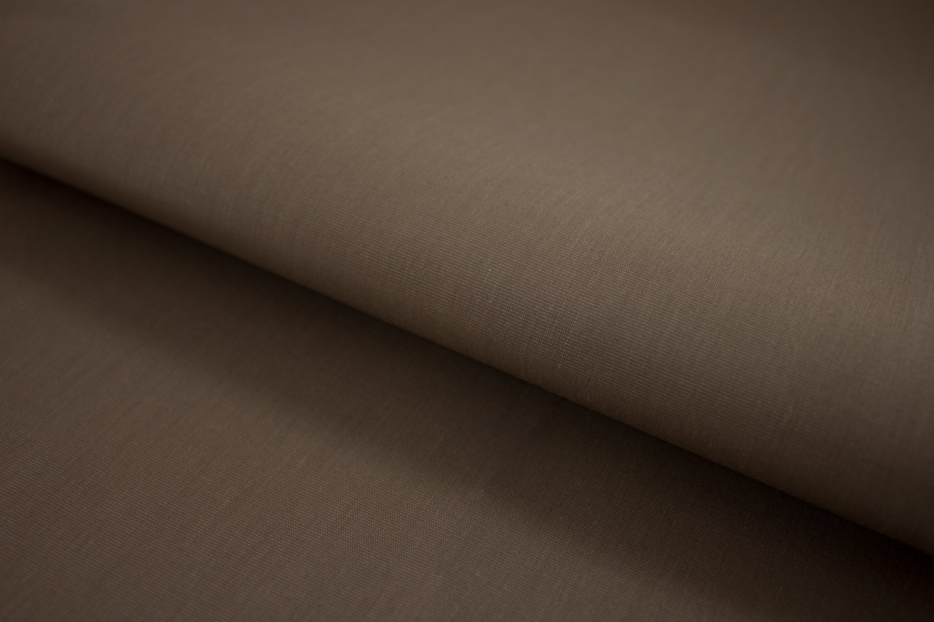 P-687/5865 Fine Cotton Textured Camel Brown Shirting Fabric