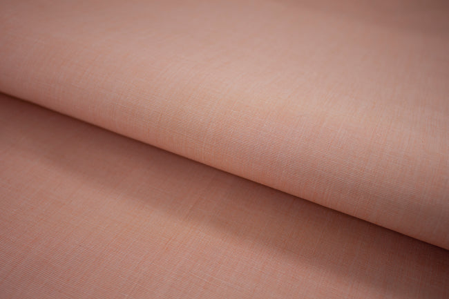 P-690/5679 Fine Cotton Texture-Peach Shirting Fabric