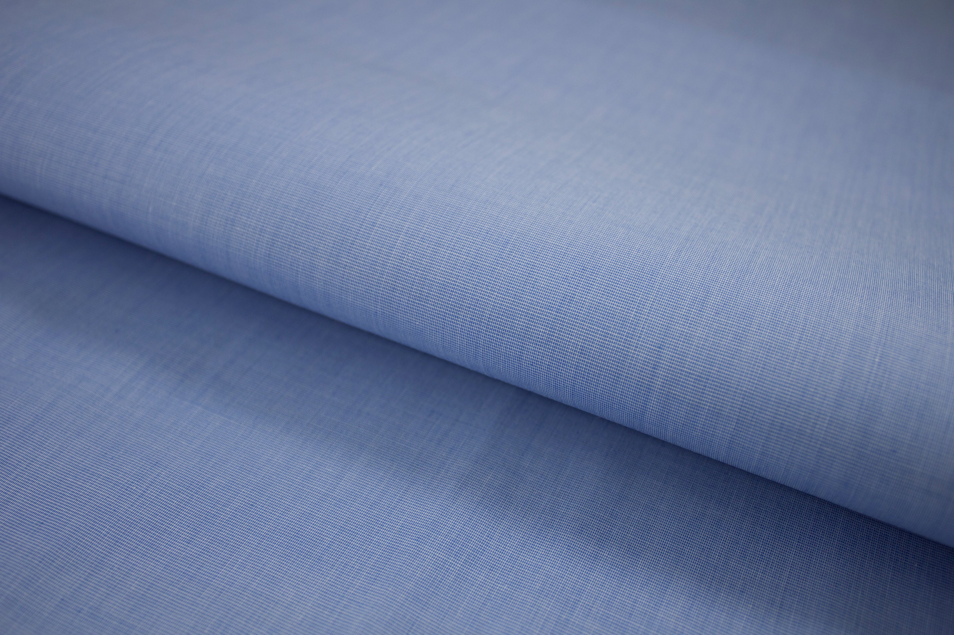 P-694/5682 Fine Cotton Texture-Blue Shirting Fabric