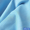 RBS 140 Blue Stripe Super Fine 2-ply Cotton Shirting Fabric