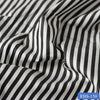 RBS 150 Black Stripe Super Fine 2-ply Cotton Shirting Fabric