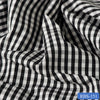 RBS 151 Black Check Super Fine 2-ply Cotton Shirting Fabric