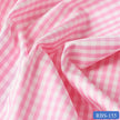 RBS 155 Pink Check Super Fine 2-ply Cotton Shirting Fabric