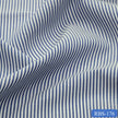 RBS 176 Blue Stripe Super Fine 2-ply Cotton Shirting Fabric