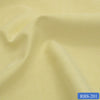 RBS 201 Yellow Plain Super Fine 2-ply Cotton Shirting Fabric