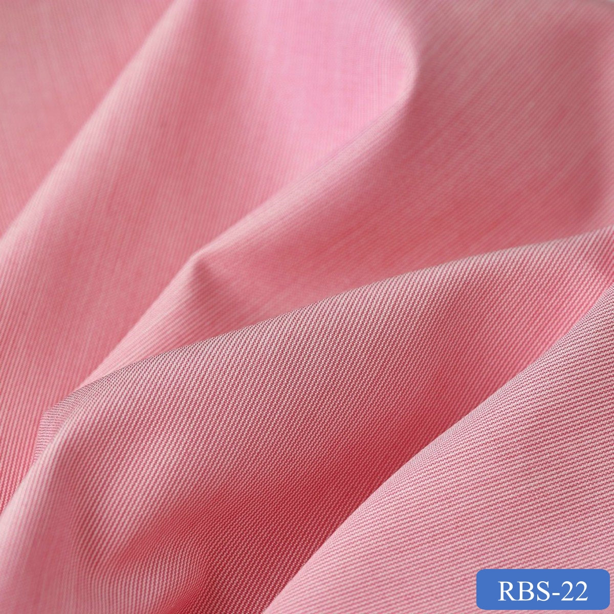 RBS 22 Pink Stripe Super Fine 2-ply Cotton Shirting Fabric