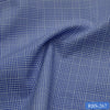 RBS 267 Blue Check Super Fine 2-ply Cotton Shirting Fabric