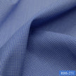 RBS 271 Blue Houndstooth Super Fine 2-ply Cotton Shirting Fabric