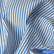 RBS 30 Blue Stripe Super Fine 2-ply Cotton Shirting Fabric