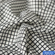 RBS 63 Black Check Super Fine 2-ply Cotton Shirting Fabric