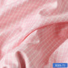 RBS 71 Pink Check Super Fine 2-ply Cotton Shirting Fabric