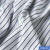 RBS 83 Grey Stripe Super Fine 2-ply Cotton Shirting Fabric