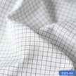 RBS 84 Black Check Super Fine 2-ply Cotton Shirting Fabric