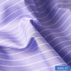 RBS 87 Purple Stripe Super Fine 2-ply Cotton Shirting Fabric