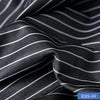 RBS 89 Black Stripe Super Fine 2-ply Cotton Shirting Fabric