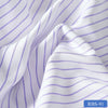 RBS 91 Purple Stripe Super Fine 2-ply Cotton Shirting Fabric