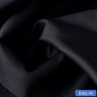 RBS 99 Black Plain Super Fine 2-ply Cotton Shirting Fabric