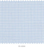 S6009/N3-34555 White with Light Blue Check Fine Giza Cotton Shirting Fabric