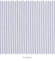 S6012/N3-34558 White with Dark Blue Stripe Fine Giza Cotton Shirting Fabric