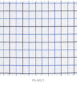 S6025/N3-34579 White with Black and Blue Check Fine Giza Cotton Shirting Fabric