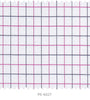 S6027/N3-34581 White with Black and Pink Check Fine Giza Cotton Shirting Fabric