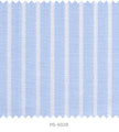 S6028/N3-34589 Light Blue with White Stripe Fine Giza Cotton Shirting Fabric