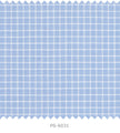 S6031/N3-34588 Light Blue with White Check Fine Giza Cotton Shirting Fabric