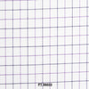 S6033/N3-34583 White with Black and Purple Check Fine Giza Cotton Shirting Fabric