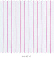 S6036/N3-34560 White with Pink Stripe Fine Giza Cotton Shirting Fabric