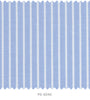 S6040/N3-34609 Light Blue with White Stripe Fine Giza Cotton Shirting Fabric