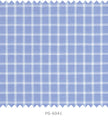 S6041/N3-34610 Light Blue with White Check Fine Giza Cotton Shirting Fabric