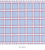 S6047/N3-34594 Light Blue with Red and White Check Fine Giza Cotton Shirting Fabric