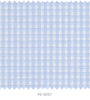 S6057/N3-34600 White with Blue Check Fine Giza Cotton Shirting Fabric