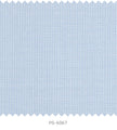 S6067/N3-34616 White with Light Blue Small Check Fine Giza Cotton Shirting Fabric