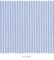 S6083/N3-34625 White with Blue Stripe Fine Giza Cotton Shirting Fabric