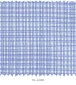 S6084/N3-34626 White with Blue Check Fine Giza Cotton Shirting Fabric