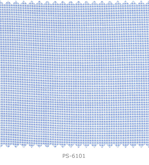 S6101/N3-34468 Blue Basket Weave Fine Giza Cotton Shirting Fabric