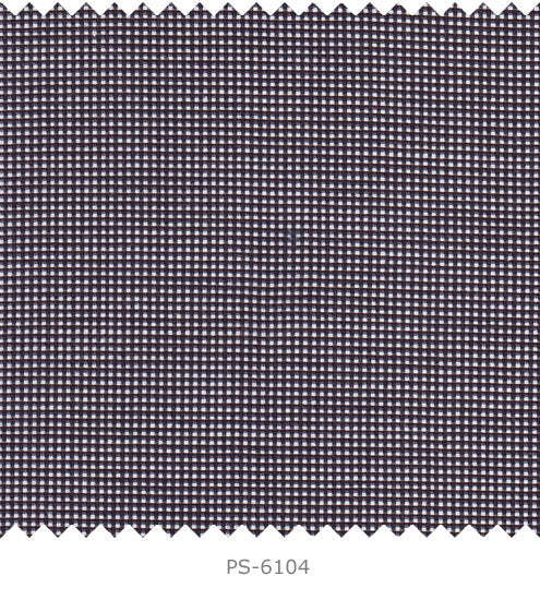 S6104/N3-34471 Black with White Dots Fine Giza Cotton Shirting Fabric